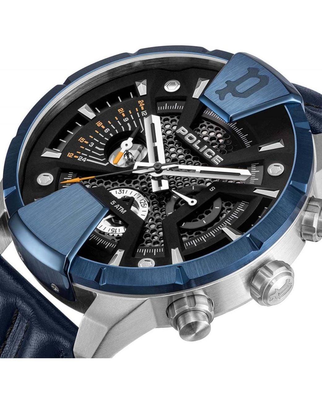 Police Blue Pewjf2203709 Extreme 42Mm Quartz Watch for men