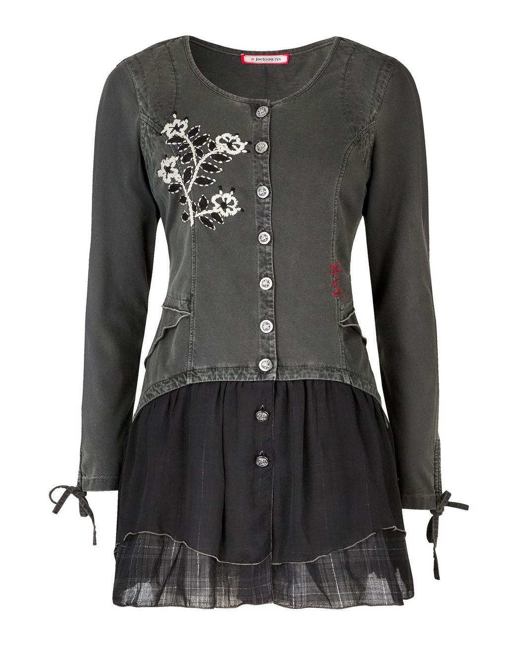 Joe Browns Blue Floral Hem Tunic