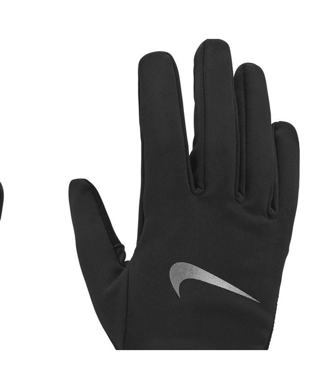 Nike Black Pacer Midweight Running Gloves
