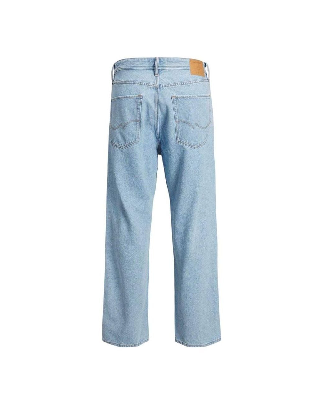 Jack & Jones Blue Alex Wide Leg Jeans for men