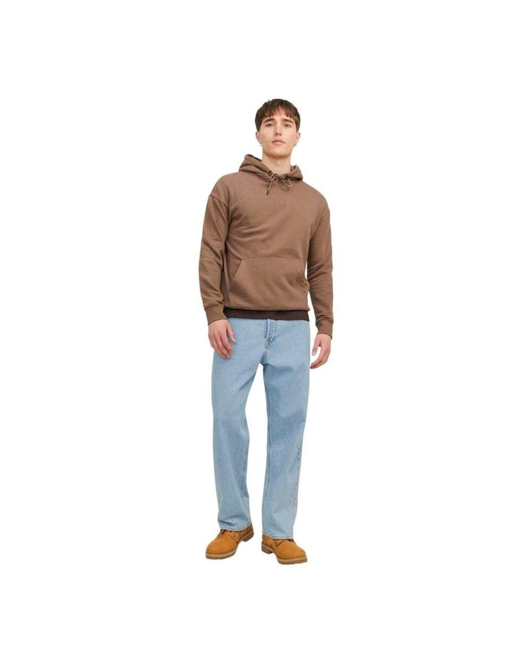Jack & Jones Blue Alex Wide Leg Jeans for men