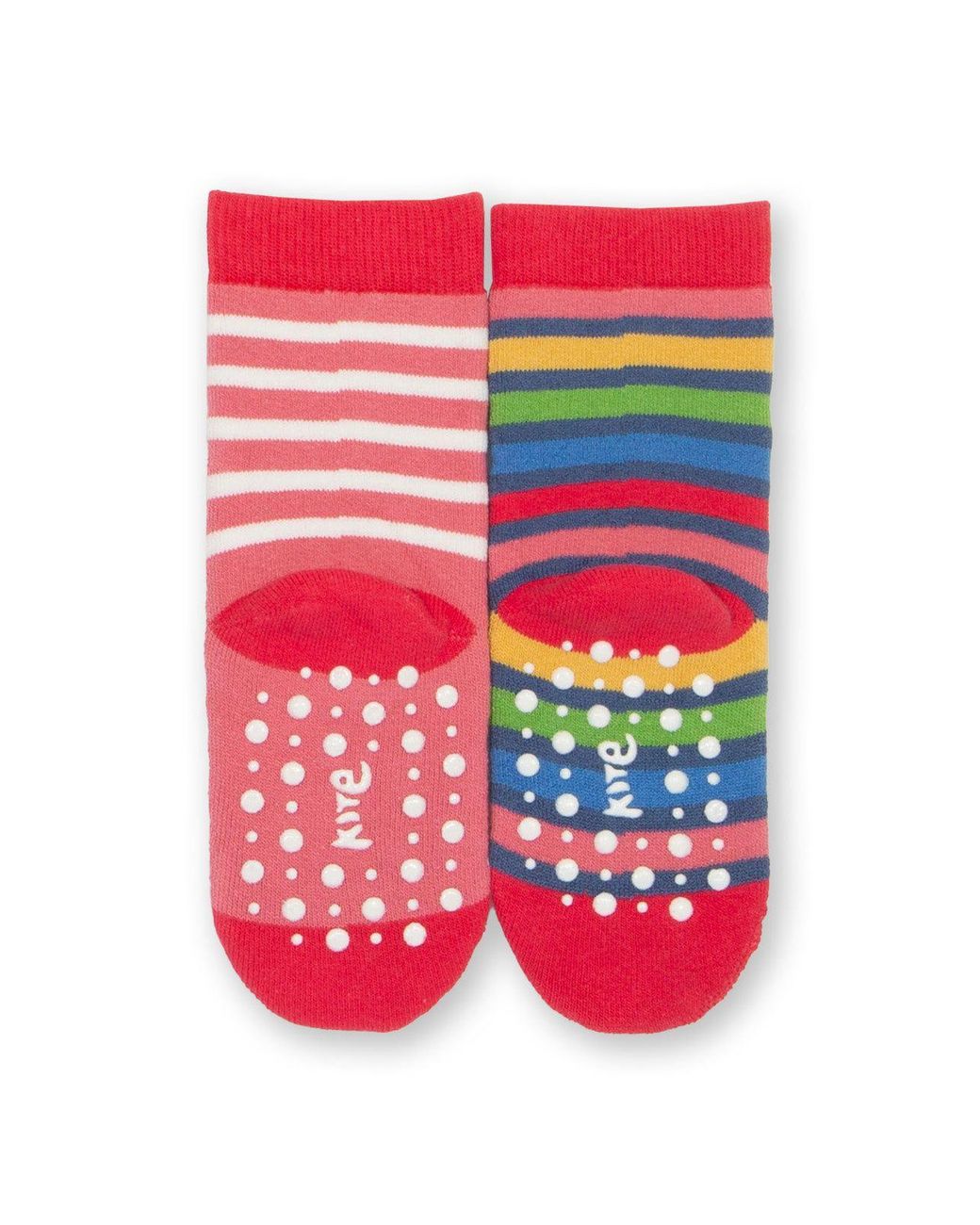 Kite Red Mrs Mouse Grippy Socks