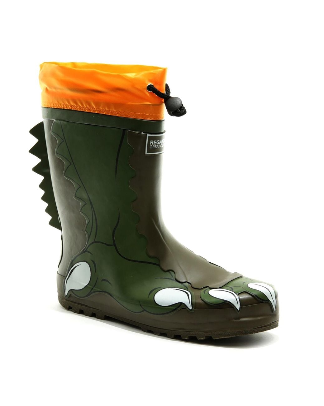 Regatta Green Mudplay Animal Character Waterproof Wellies