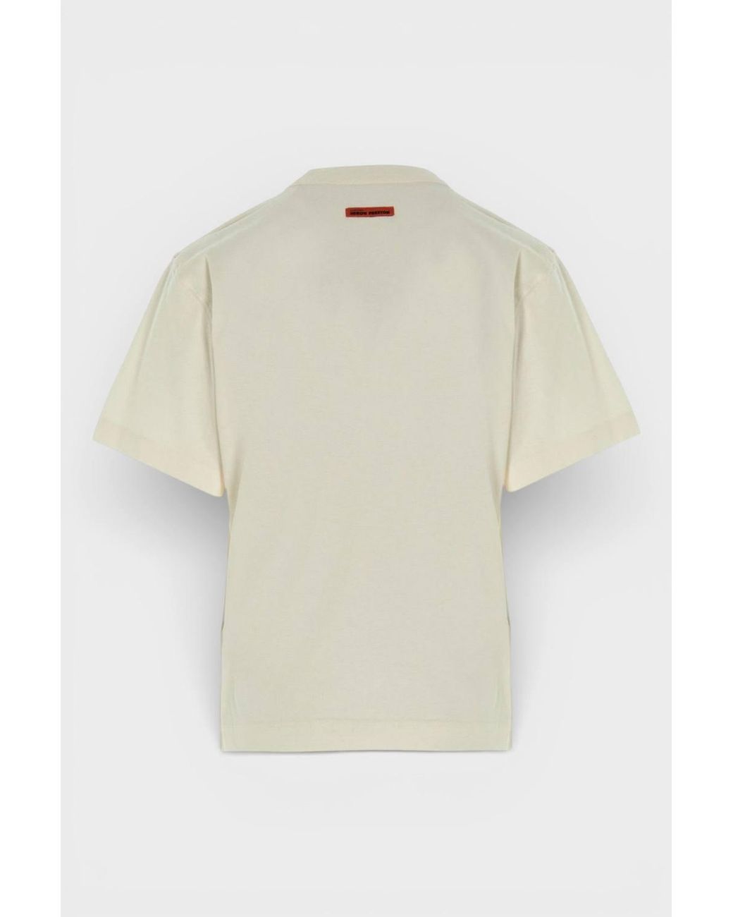 Heron Preston Gray Short Sleeve Logo Tee