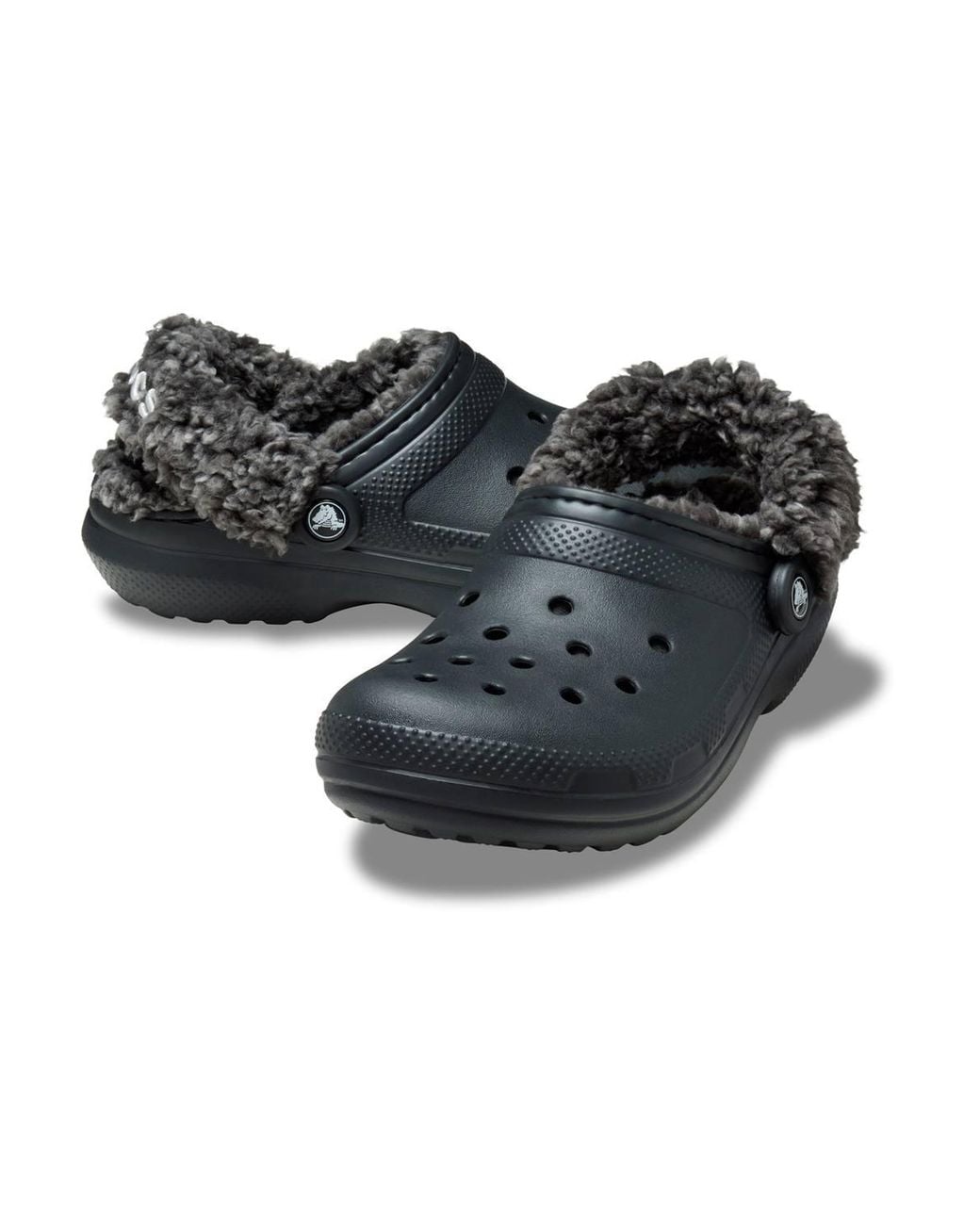 CROCSTM Black Classic Lined Clog for men