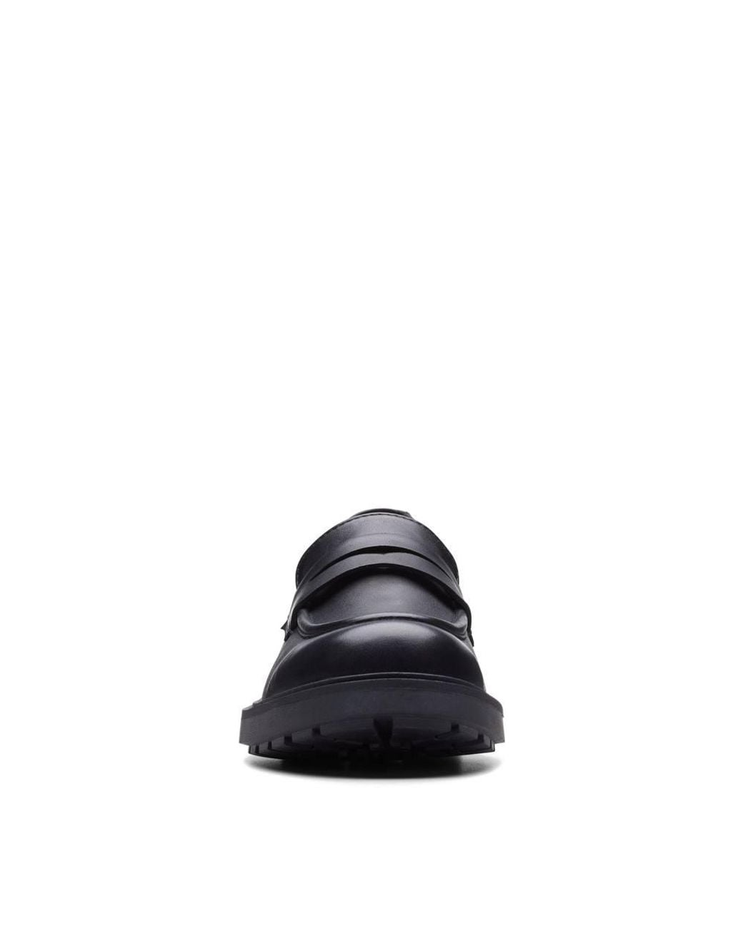 Clarks Blue Orinoco 2 Penny Loafer Leather Loafers, Slip Ons