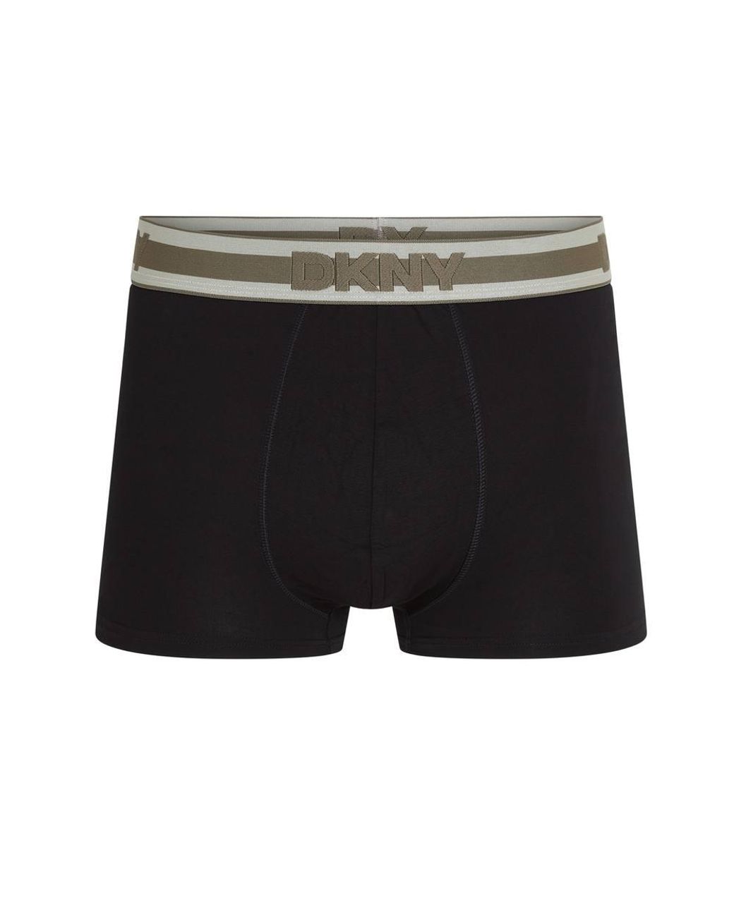 DKNY Black 3 Pack Greenville Trunks for men