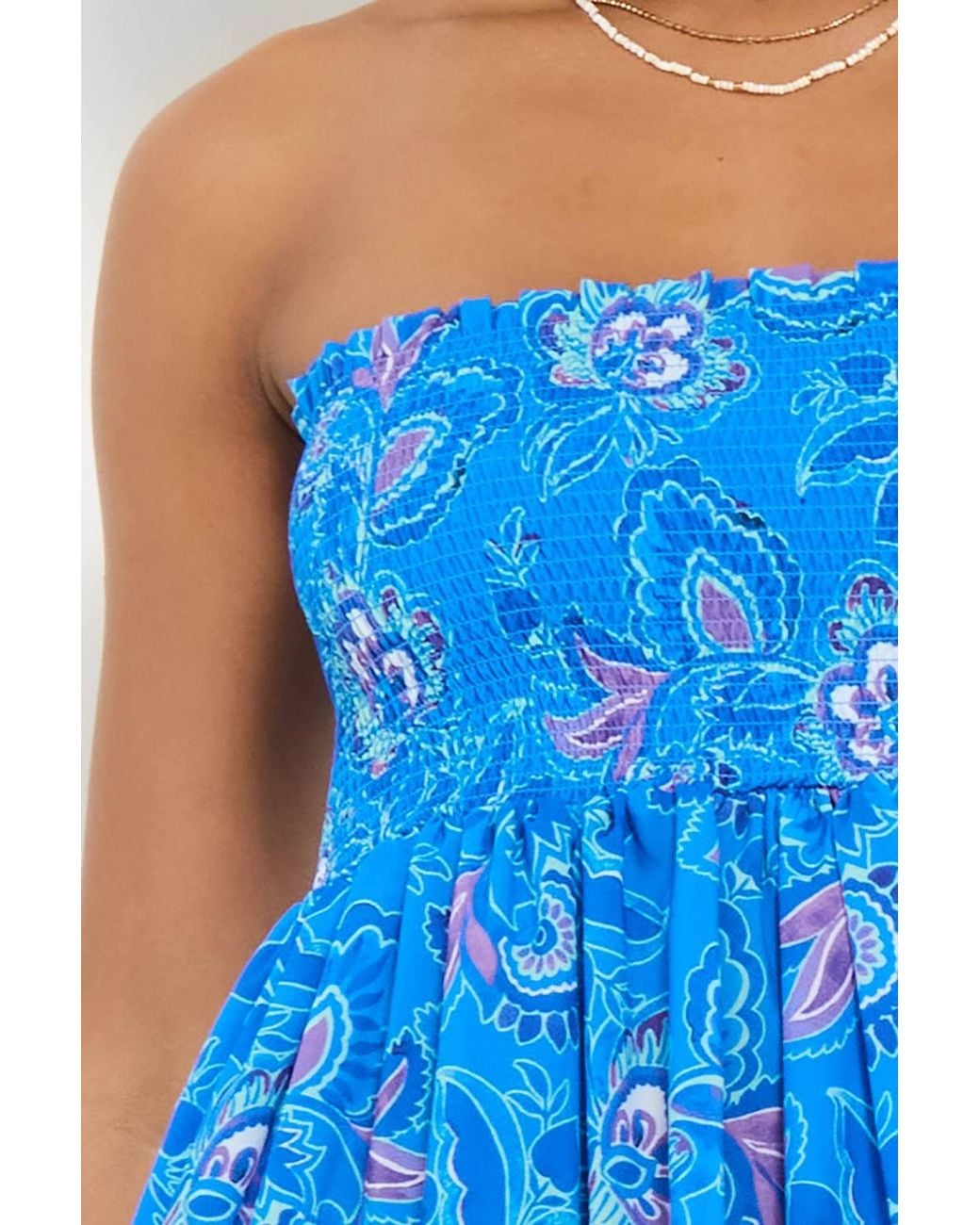 Joe Browns Blue Boho Paisley Skirt/Dress