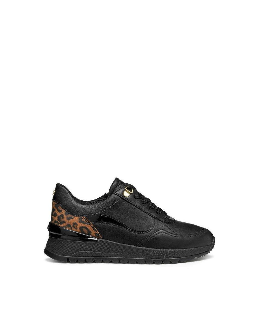 Geox Black D Desya A Sneakers