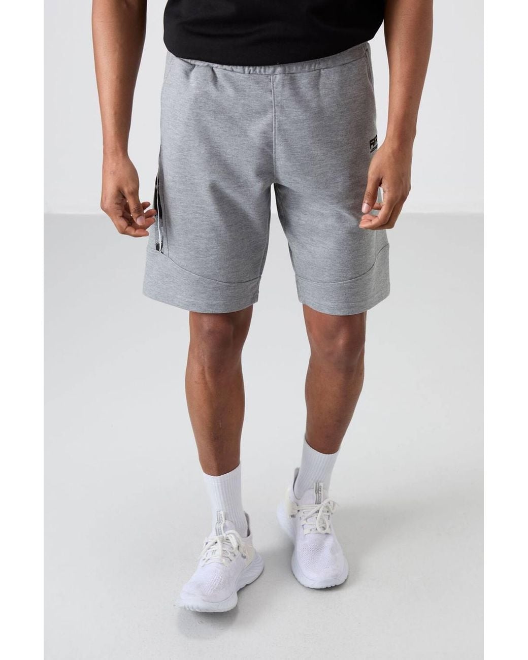 TOMMY LIFE Blue Pull-On Sweat Shorts for men
