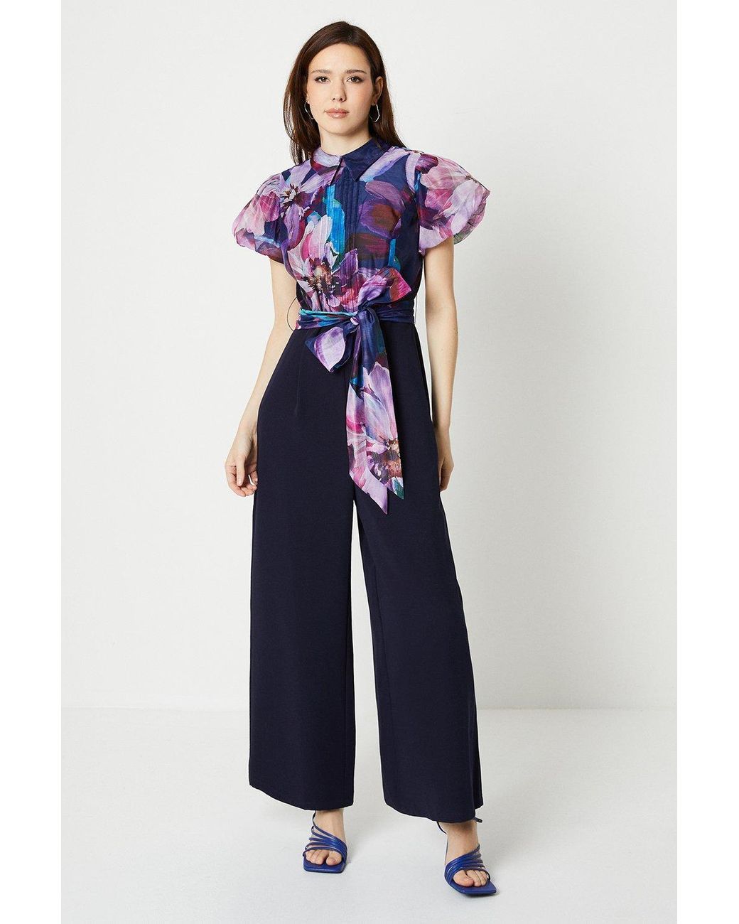 Coast purple jumpsuit hotsell