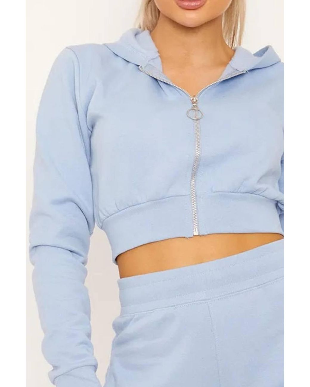 Stylewise Blue Fleece Zip Up