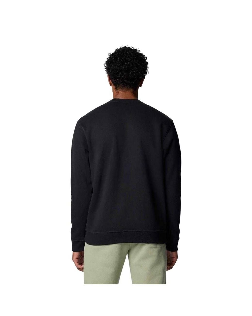 Columbia Black Meridian Creek Sweatshirt for men