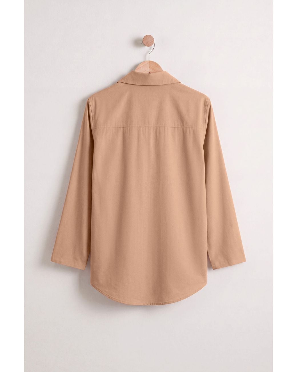 Enorsia Brown Soft Touch Button Through Shirt & Trouser Pyjama Set