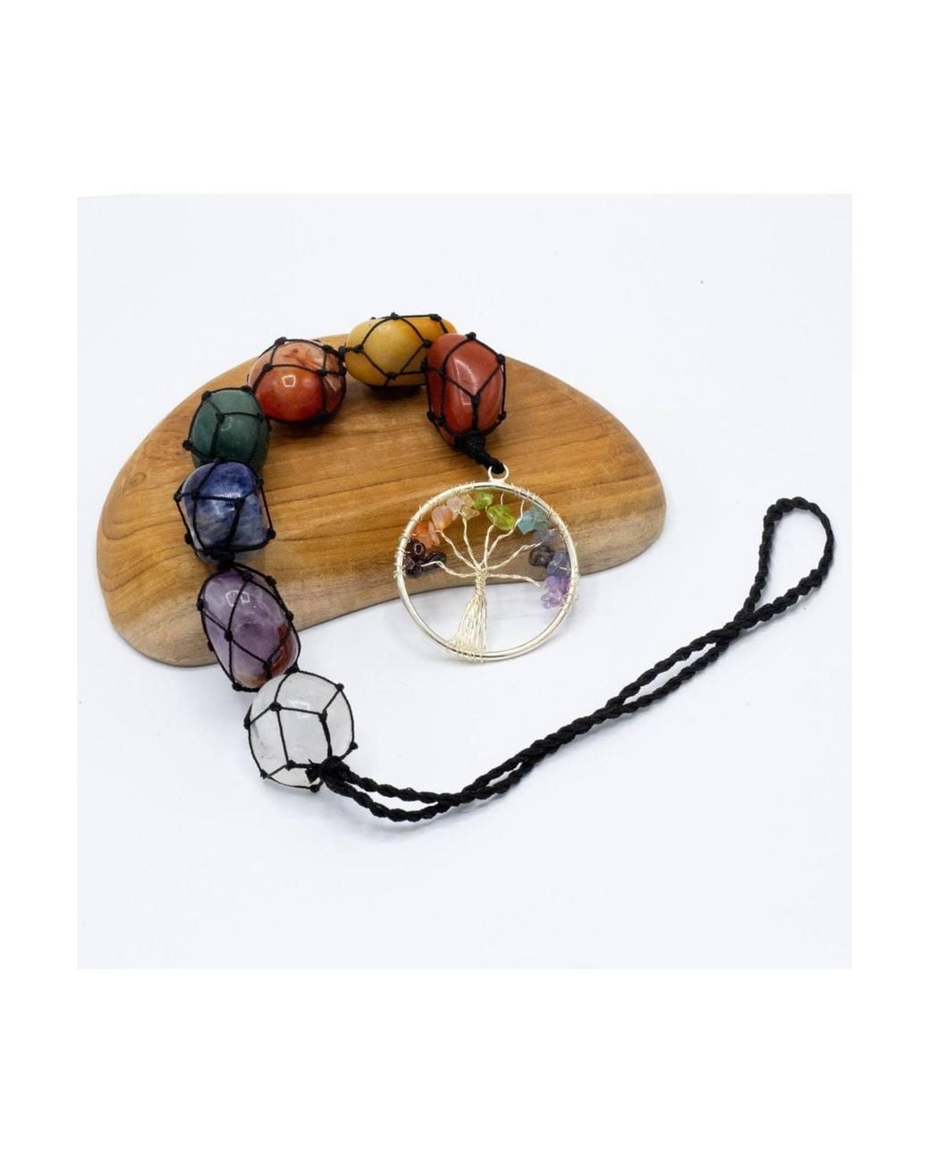 KDMD Blue Hanging Chakra Tree Of Life Pendant For Meditation & Spiritual Growth