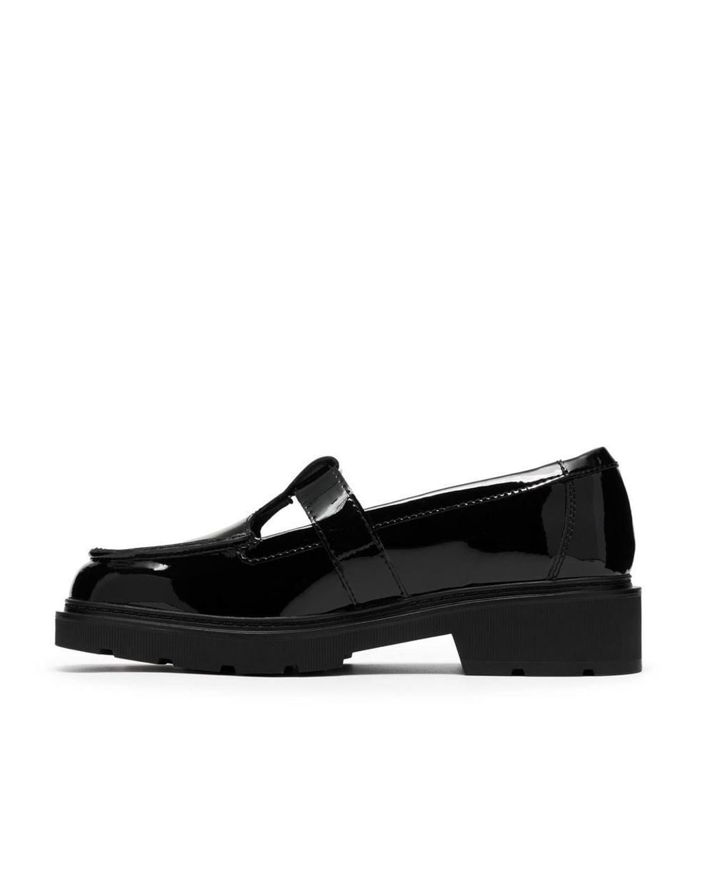 Clarks Black Lauryl Bar Patent Mary Jane