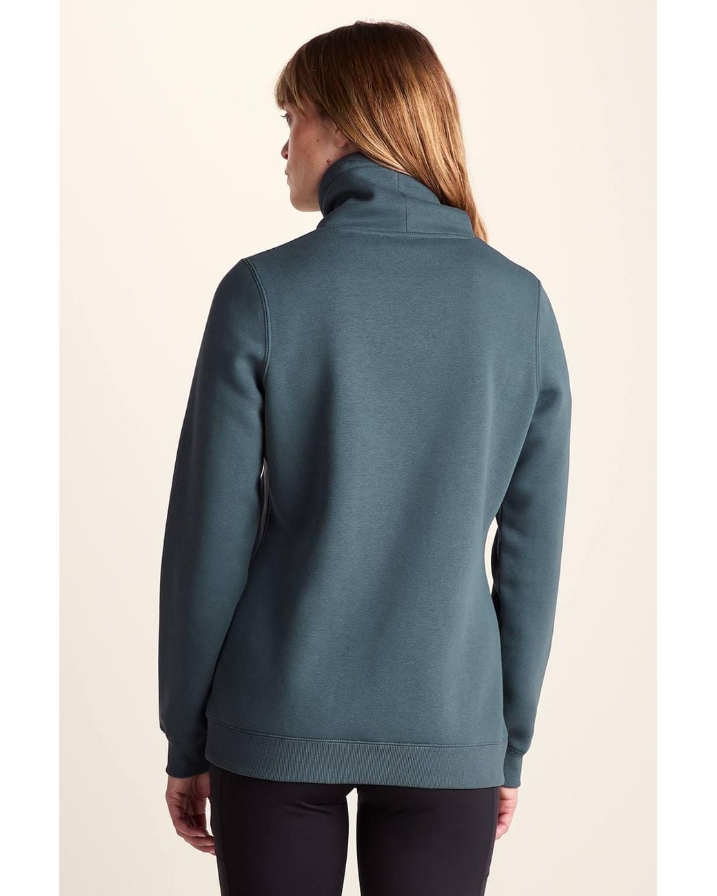 TOG24 Blue 'Abigail' Supersoft Funnel Neck Sweat
