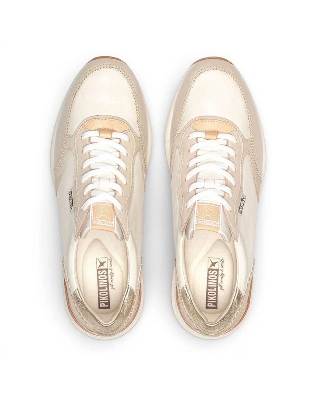 TruClothing White Leather Lace Up Sneaker Trainers Shoes