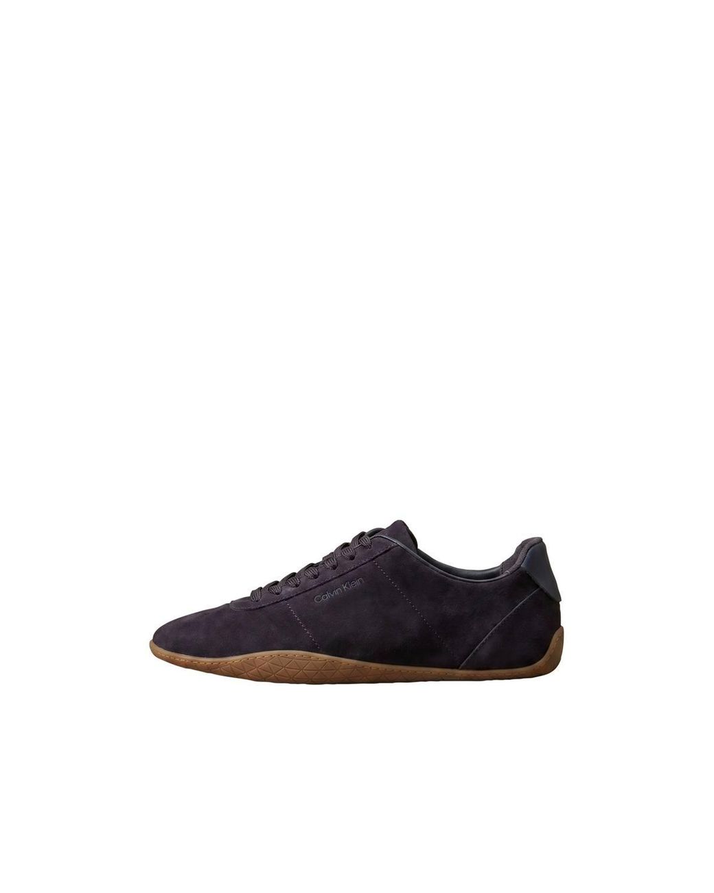 Calvin Klein Brown Ballet Trainer Laceup Fudge/Gum