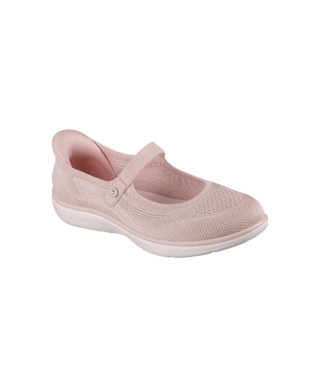 Skechers Pink On-The-Go Flex Radiant Estel Slip-Ins Mary Jane Blush