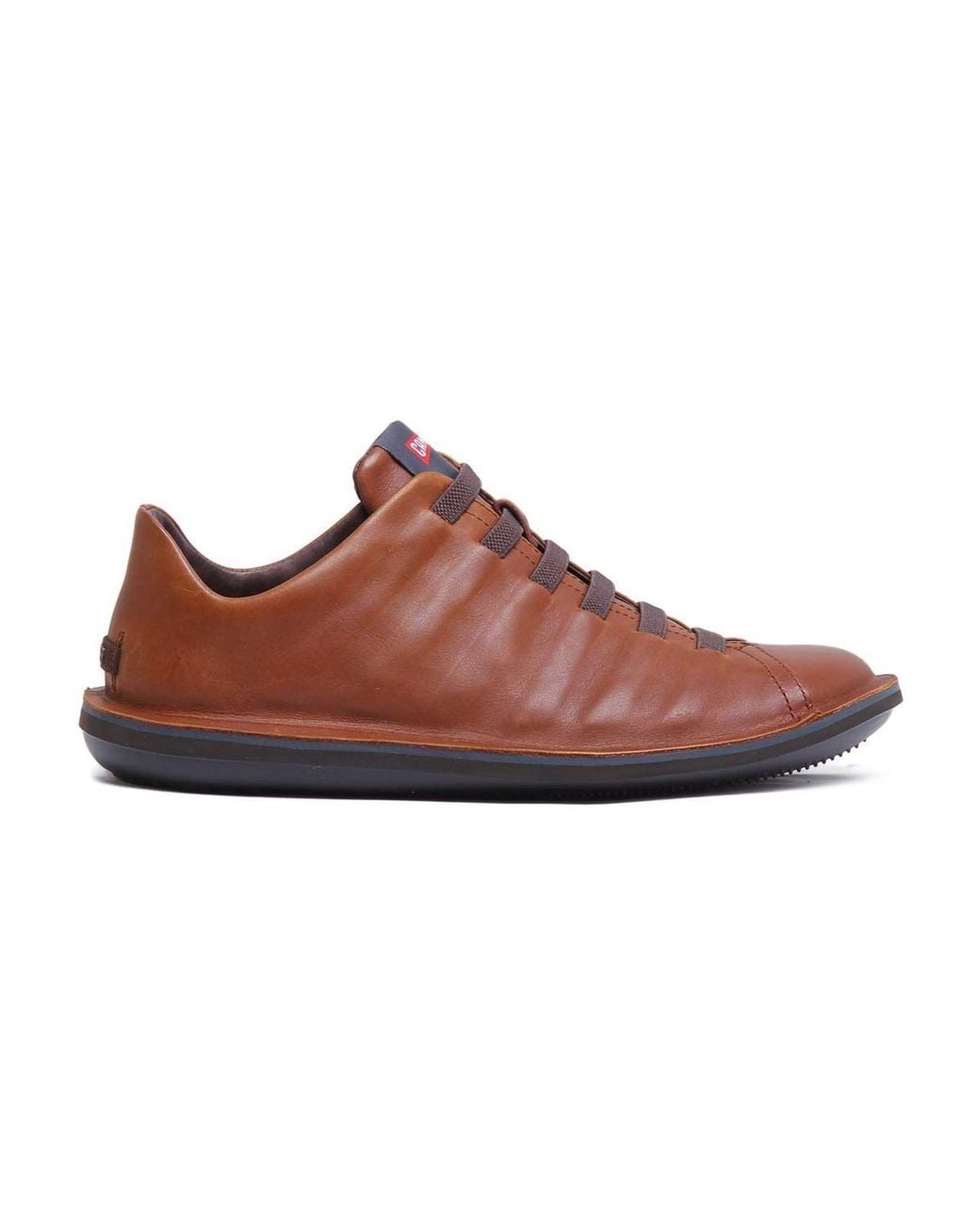 Camper Brown 'Beetle' Leather Shoes for men