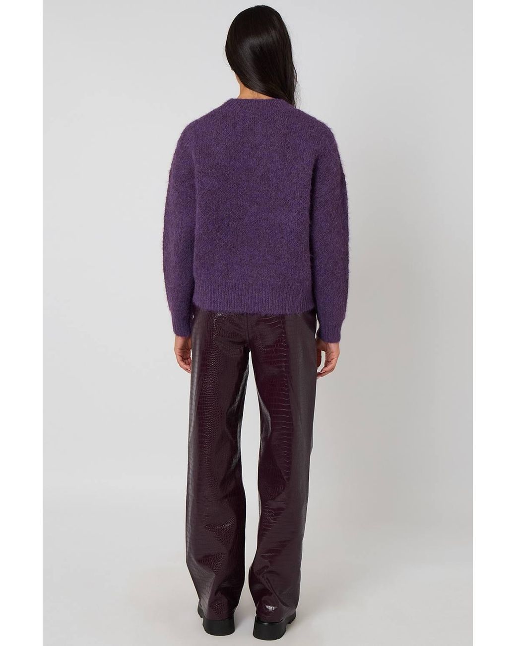 Urban Bliss Blue Wool Blend Jumper