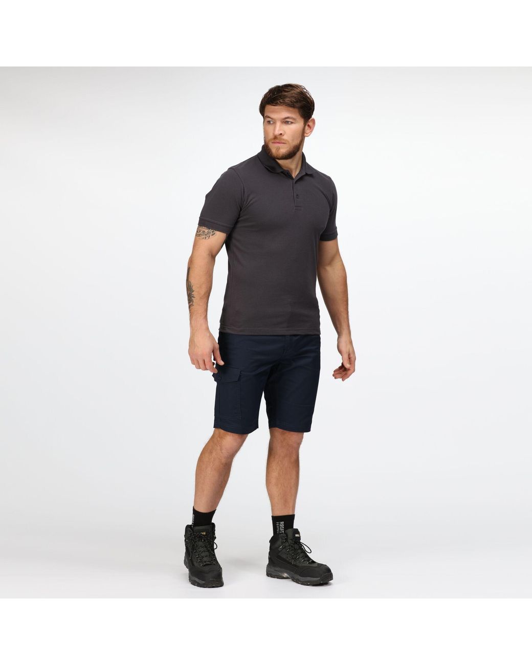Regatta Gray Cargo Shorts for men
