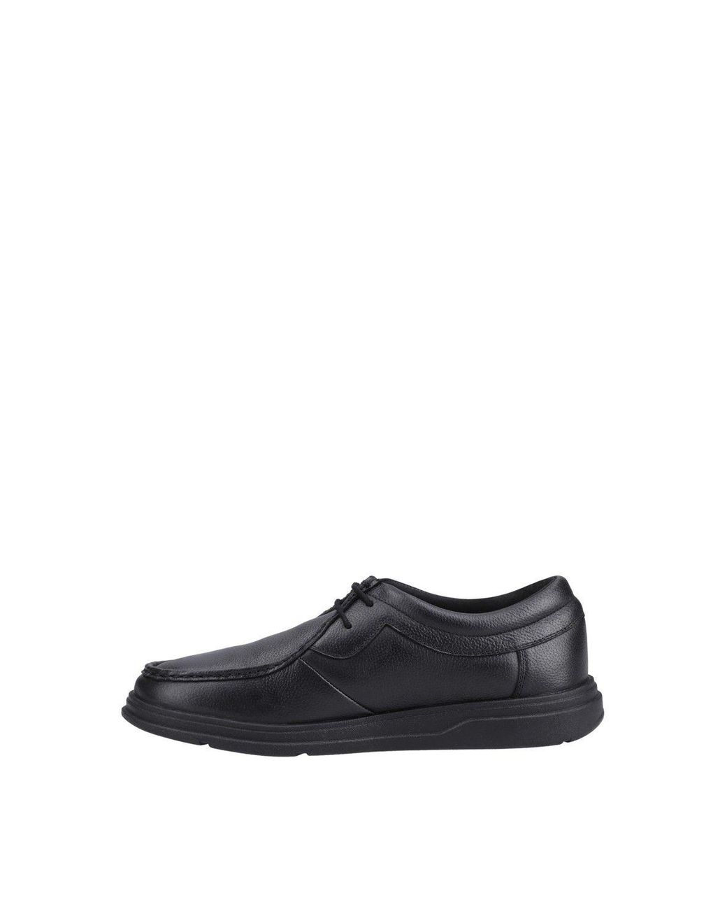 Hush Puppies Black Ronan Mocc Toe Senior for men