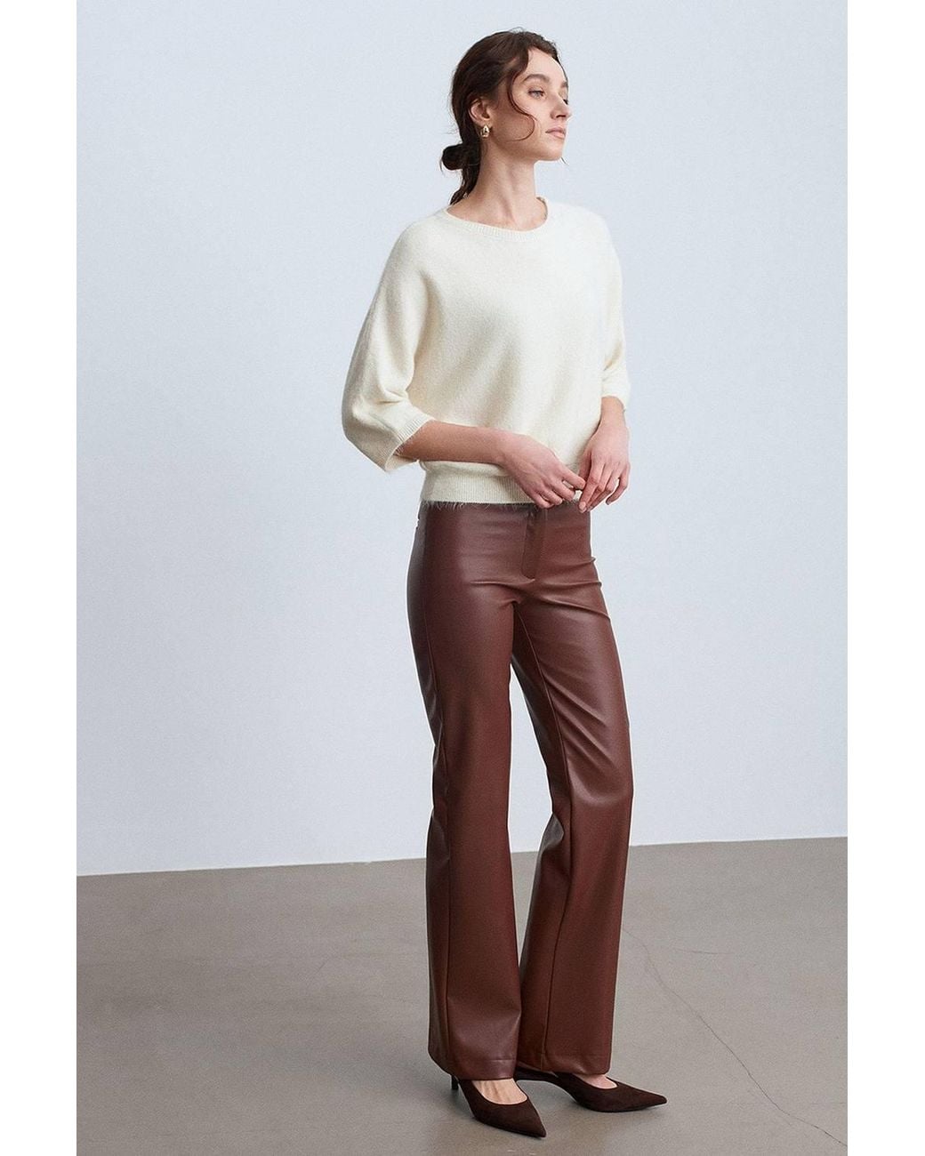 Dilvin Natural Wool Blend Sweater