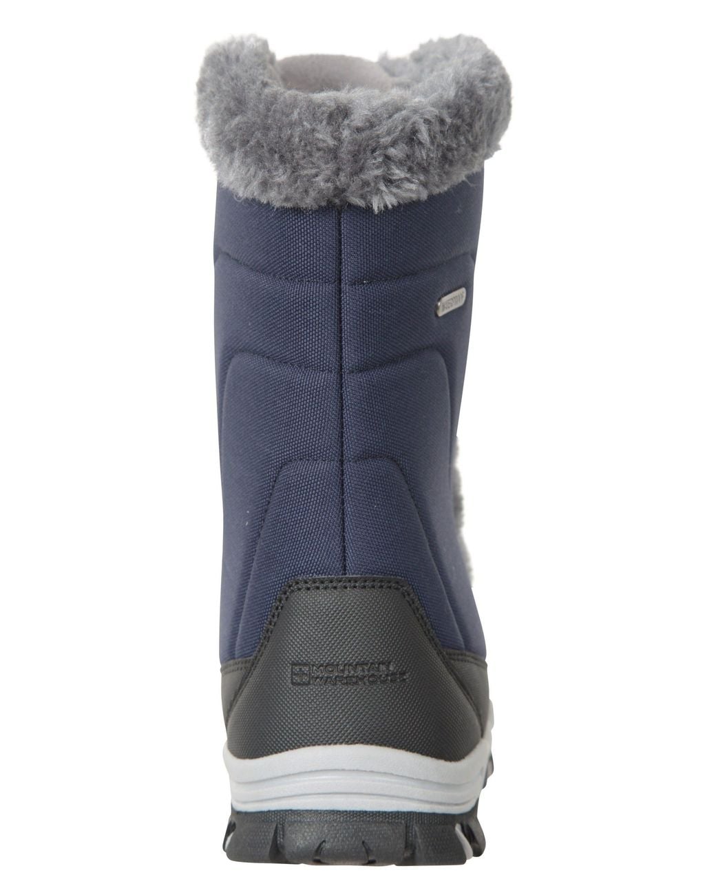 Mountain Warehouse Blue 'Ohio' Waterproof Lightweight Non Slip Grip Lace Up Winter Snow Boots