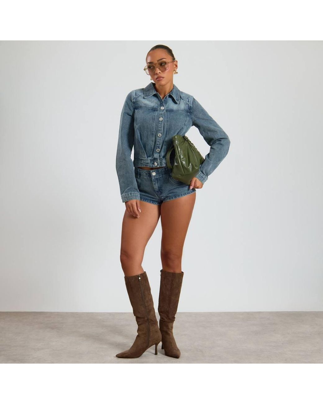 EGO Blue Long Sleeve Denim Jacket