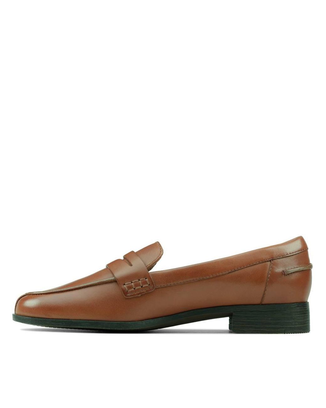 Clarks Brown Hamble Loafer Tan Leather Loafers, Slip Ons
