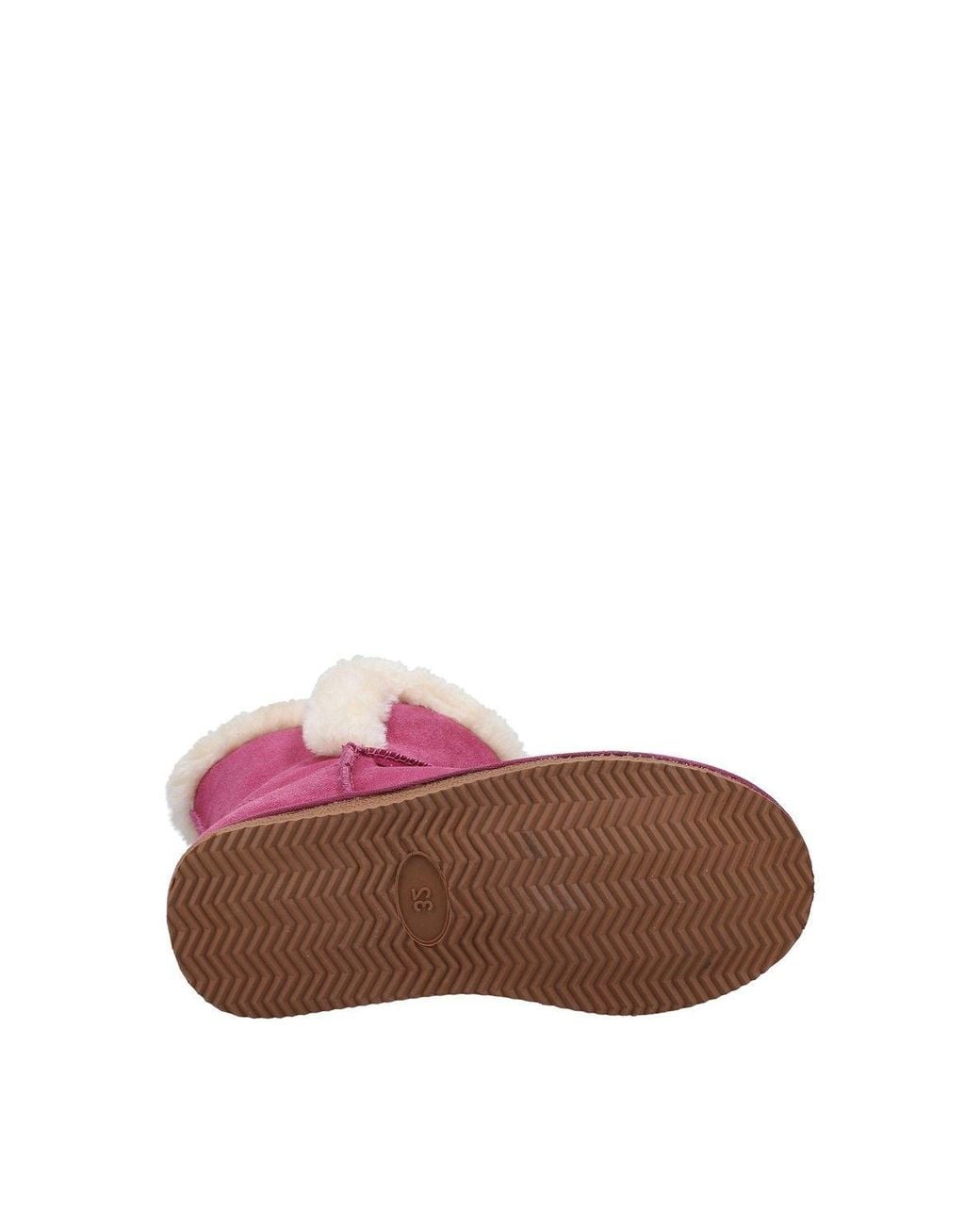 Hush Puppies Purple 'Ashlynn' Suede Slipper Booties