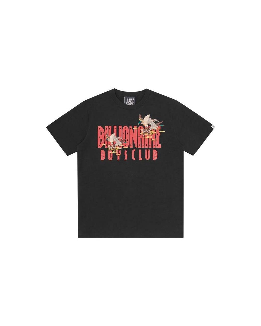 BBCICECREAM Black T-Shirt Duck Embroidered Straight for men