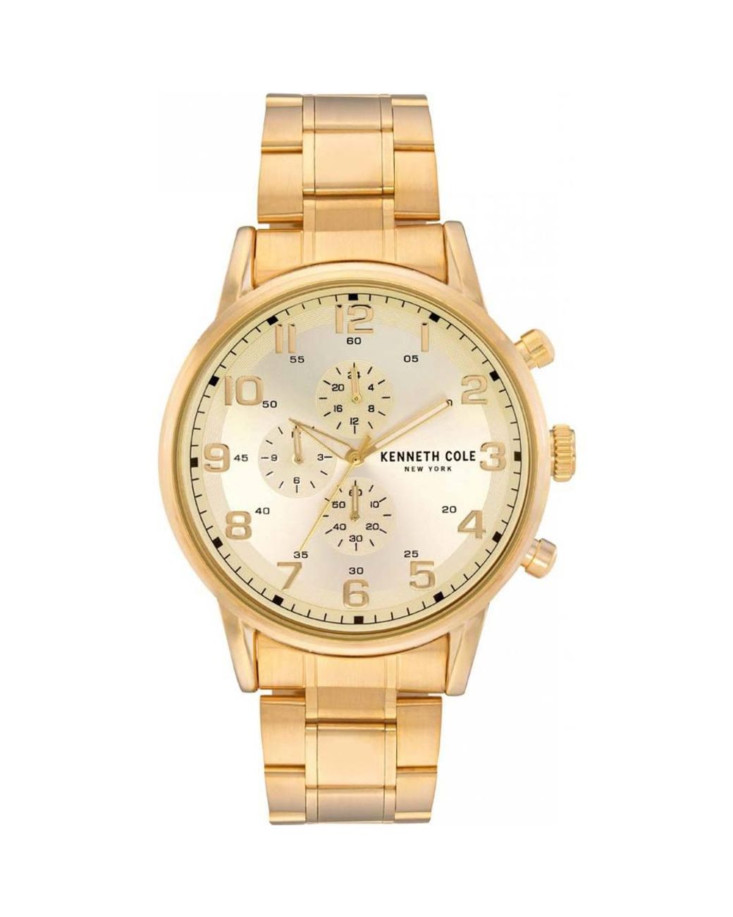 Kenneth Cole Metallic Kc51092001 Modern 50Mm Quartz Watch for men