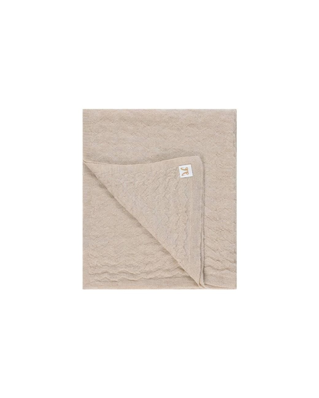Alpaca Apparel Natural Alpaca Textured Wrap Sand