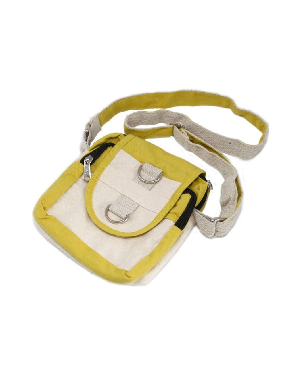 KDMD Yellow Natural Cotton Travel Bag-Lightweight