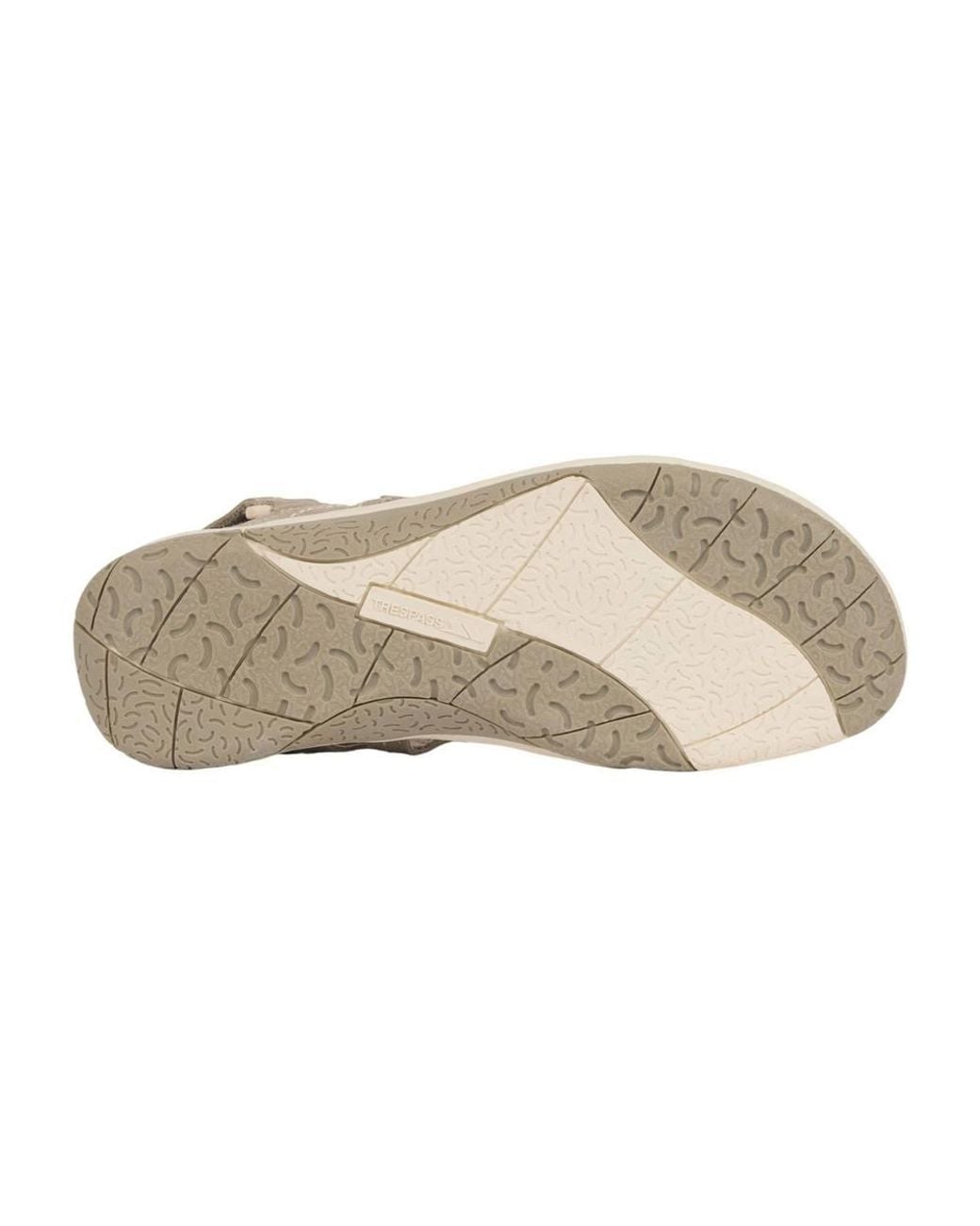 Trespass Gray Naia Suede Cushioned Sandals