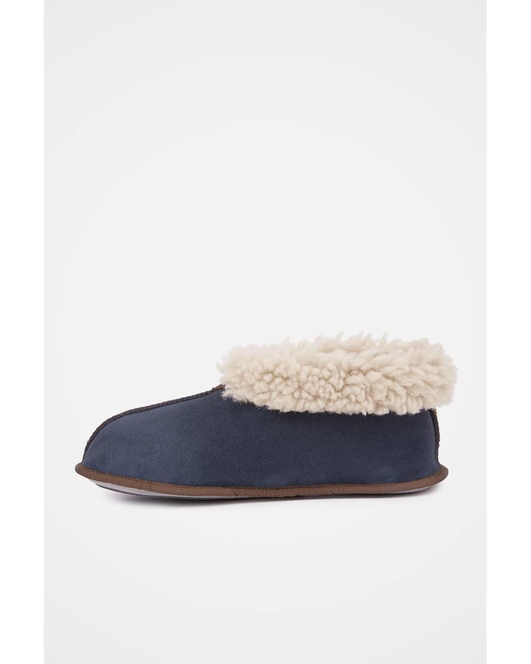 Celtic & Co. Blue Soft Sole Bootee Slipper
