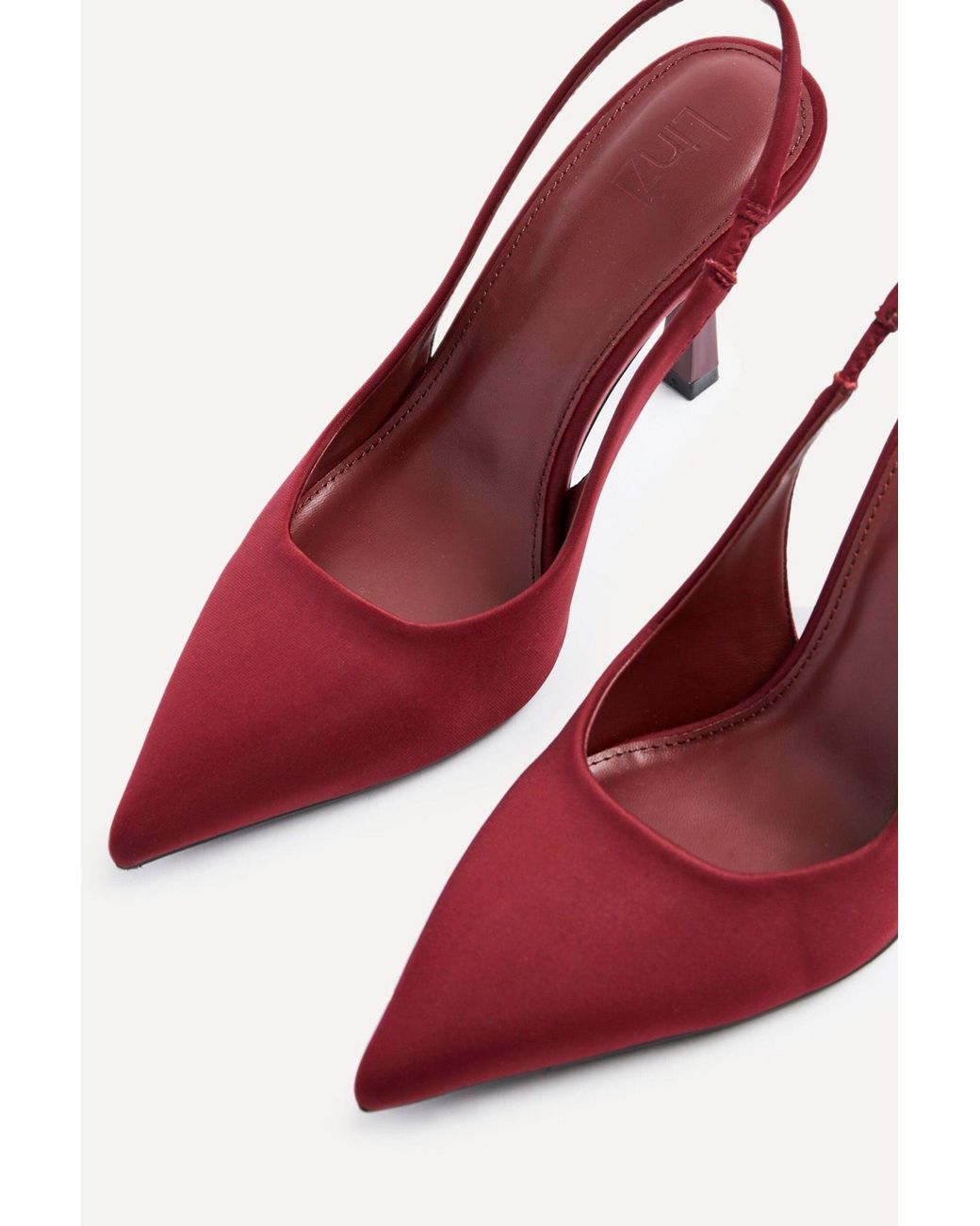 Linzi Pink Dash Scuba Court Heels