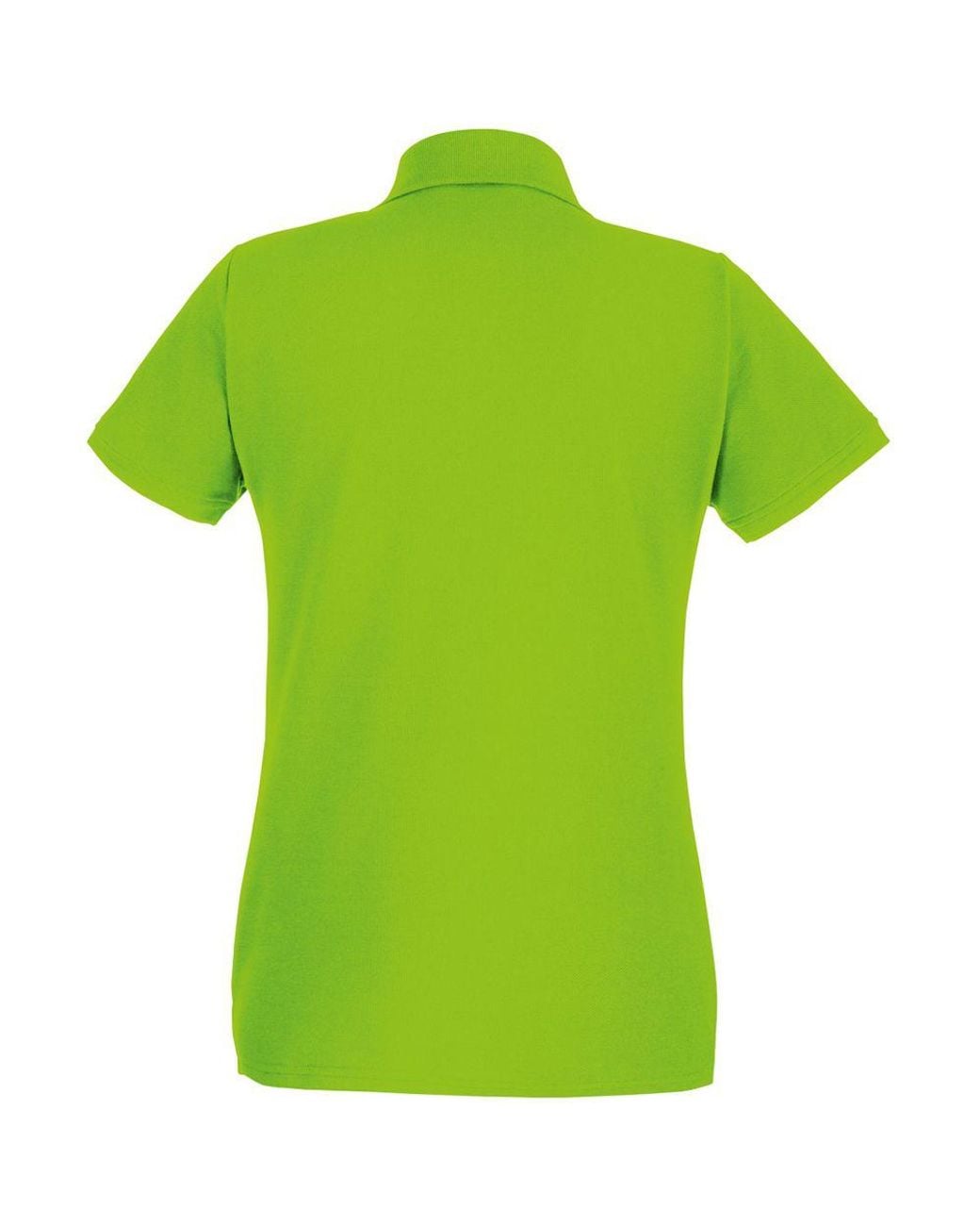 Fruit Of The Loom Green Premium Fitted Short-Sleeved Polo Shirt