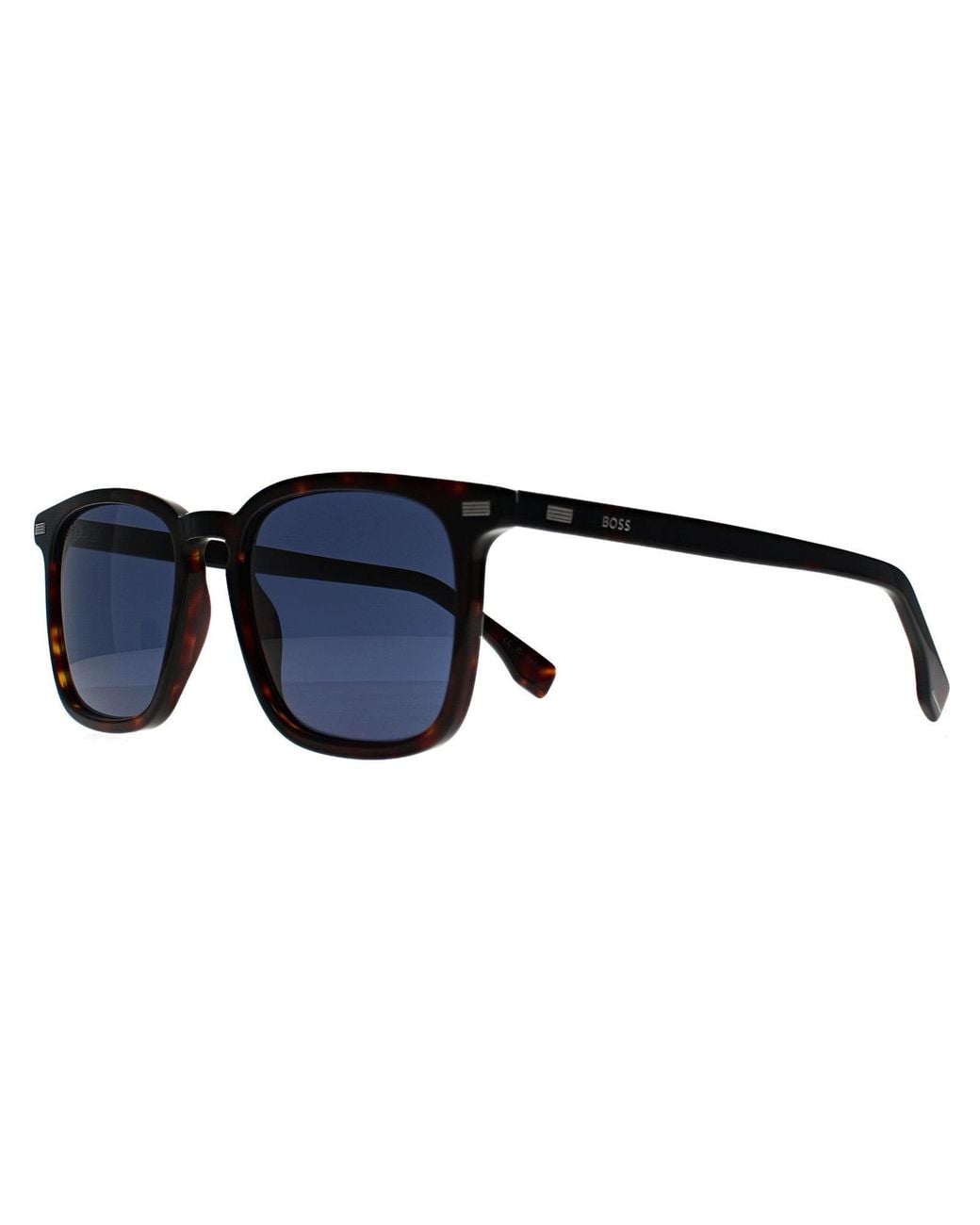 Boss Blue Square Havana Boss 1364/S for men