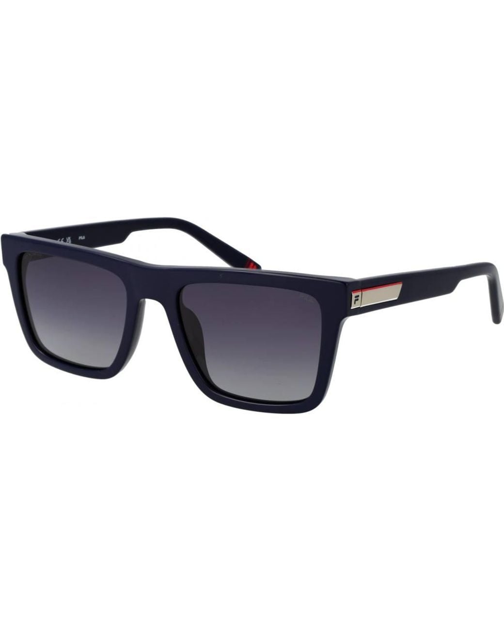 Fila Blue Sfia11V 53D82P Square/Rectangle Sunglasses for men