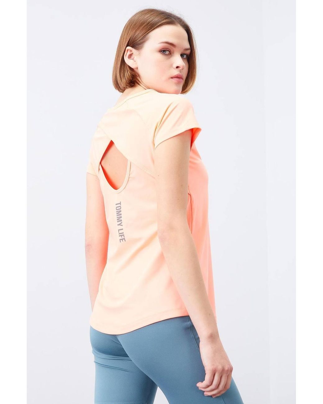 TOMMY LIFE Multicolor Short-Sleeve Crew Neck T-Shirt
