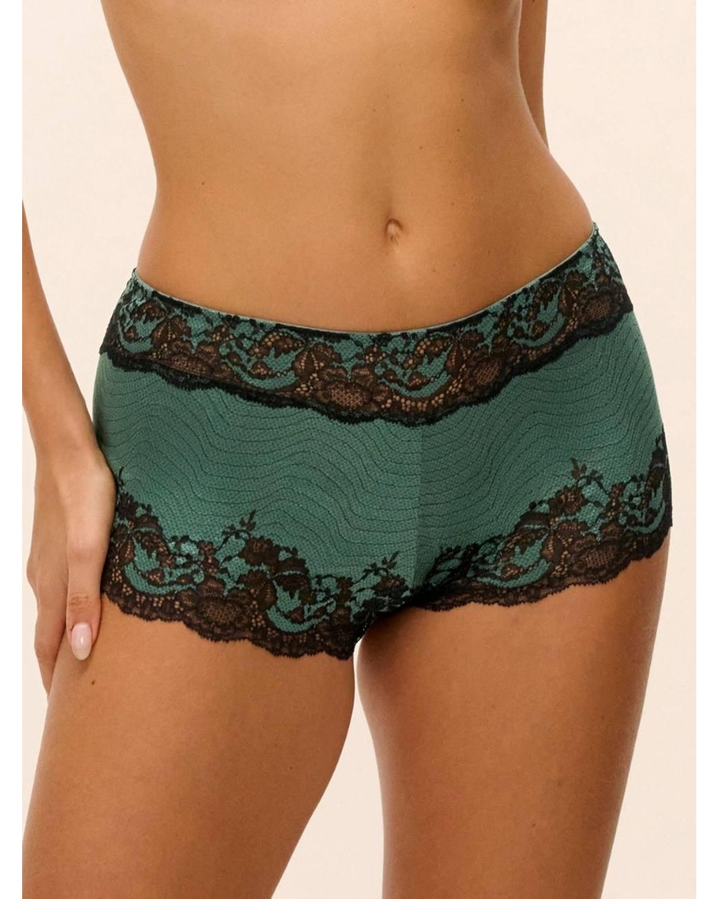 Wacoal Green Modern Affair Boyshort