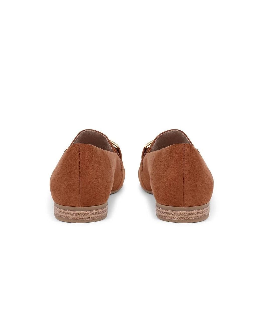 Pavers Brown Smart Slip On Loafers