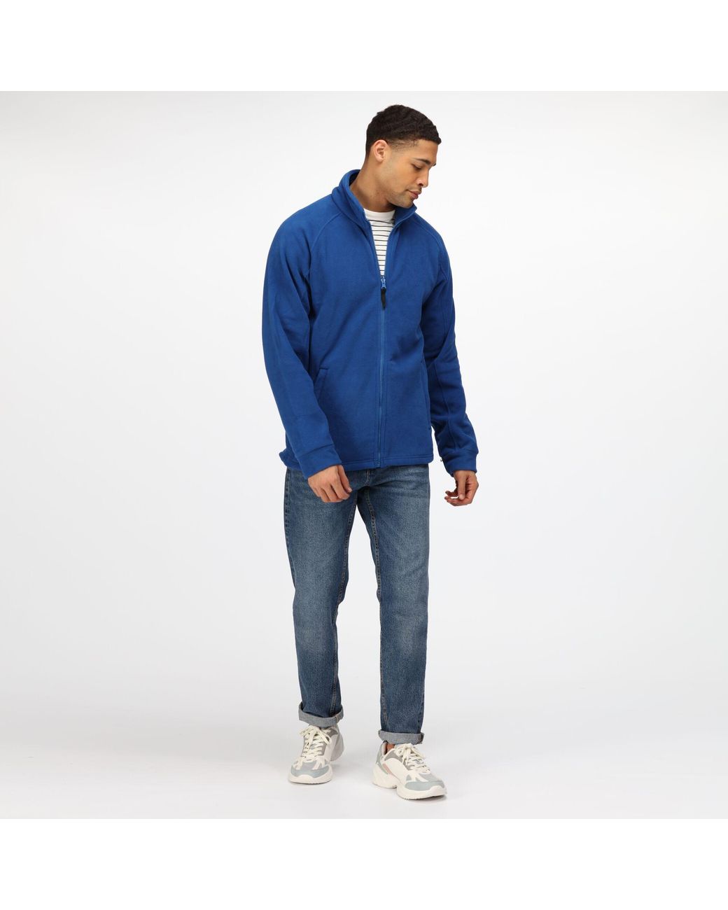 Regatta Blue Fleece Jacket for men