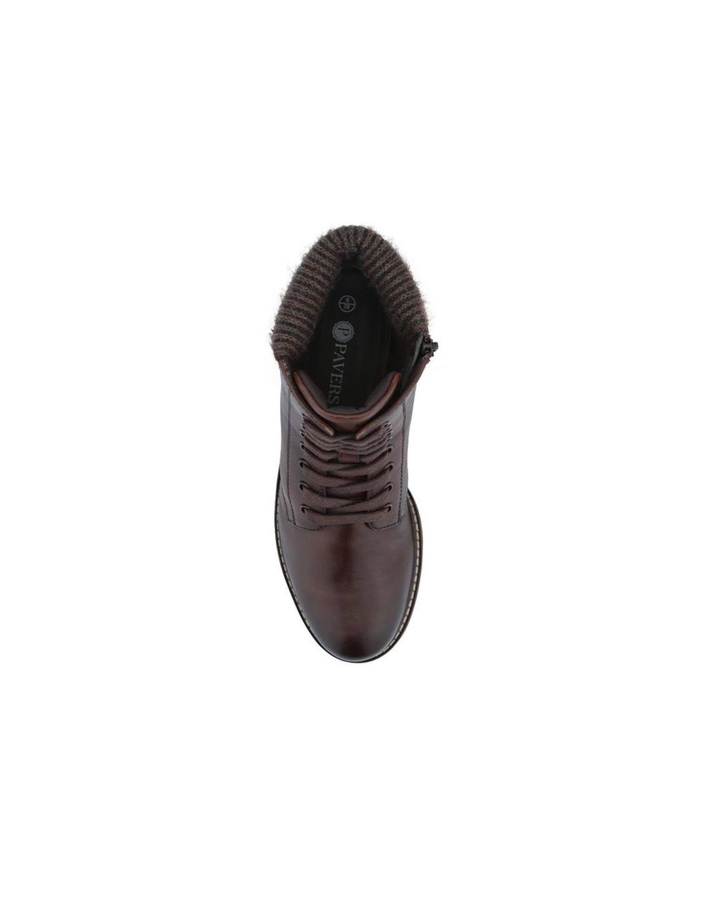 Pavers Brown Breathable Leather Boots