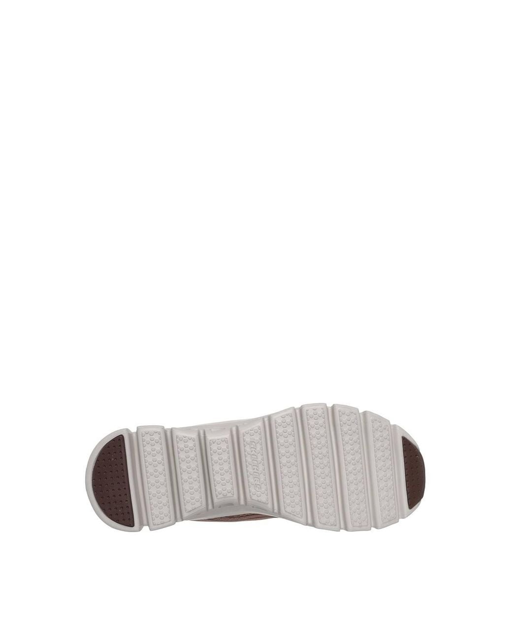 Skechers Brown Glide-Step Elevate Amaze Trainers