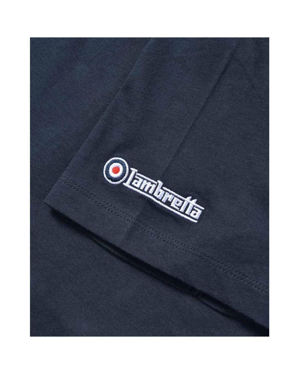 Lambretta Blue Scooter T-Shirt for men